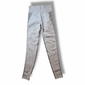 Gymshark Women's Gray Colorblocked Leggings Sports Athleisure Running Workout